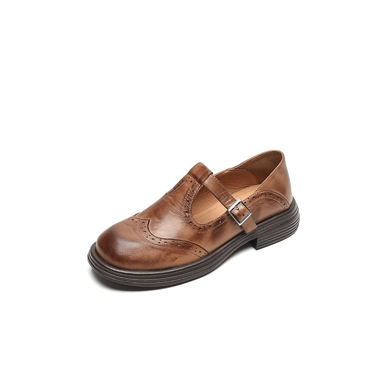 Van Elst Mode®| Elegante Everyday Leren Mary Janes