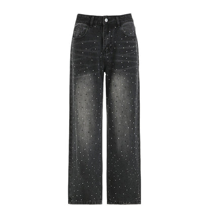 Van Elst Mode® | Glitter Spijkerbroek