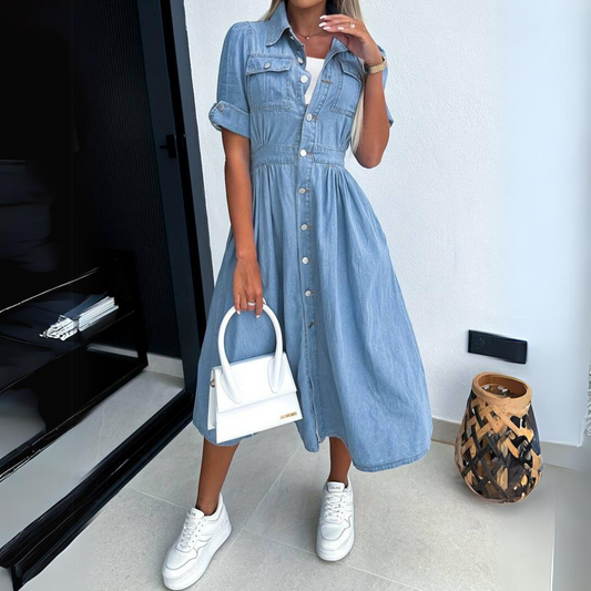 Van Elst Mode® | Casual Denim Jurk