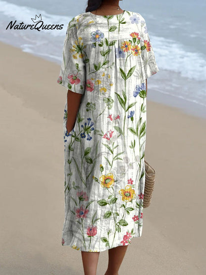 Van Elst Mode® | Zomerse bloemenjurk