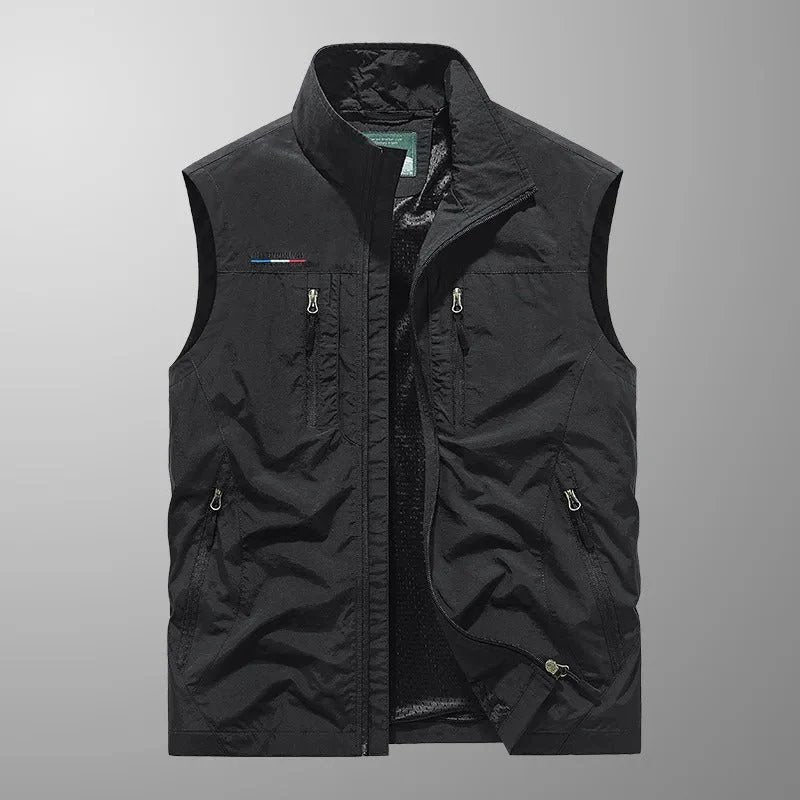 Van Elst Mode® | Ademend bodywarmer met meerdere zakken