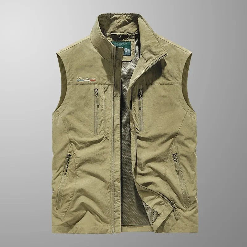 Van Elst Mode® | Ademend bodywarmer met meerdere zakken
