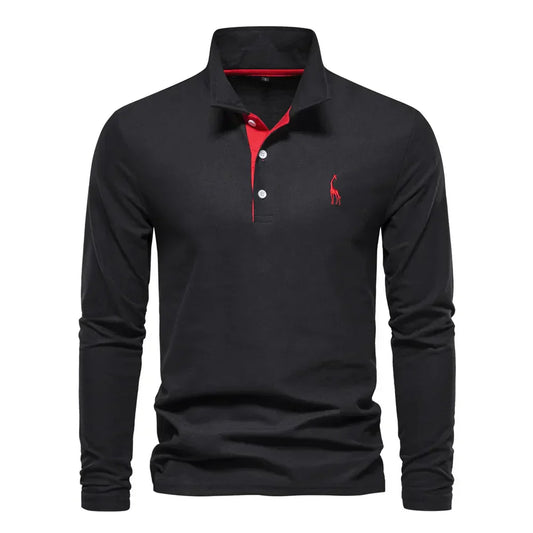 Van Elst Mode® | Polo met Lange Mouwen