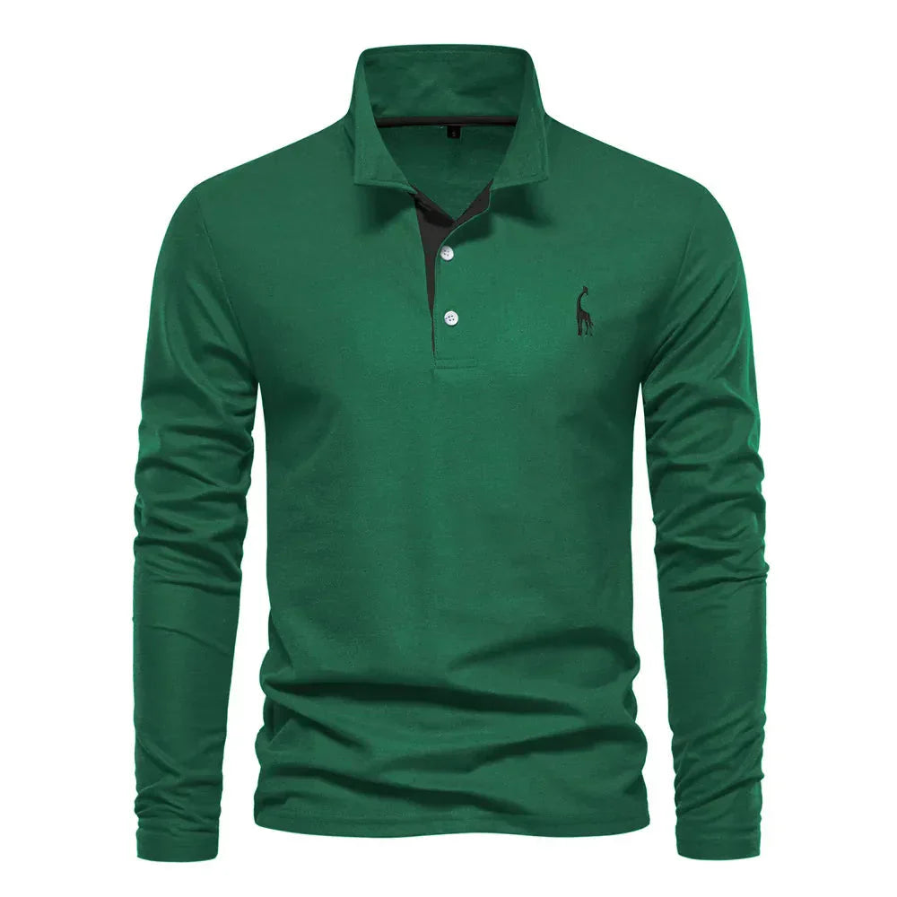 Van Elst Mode® | Polo met Lange Mouwen