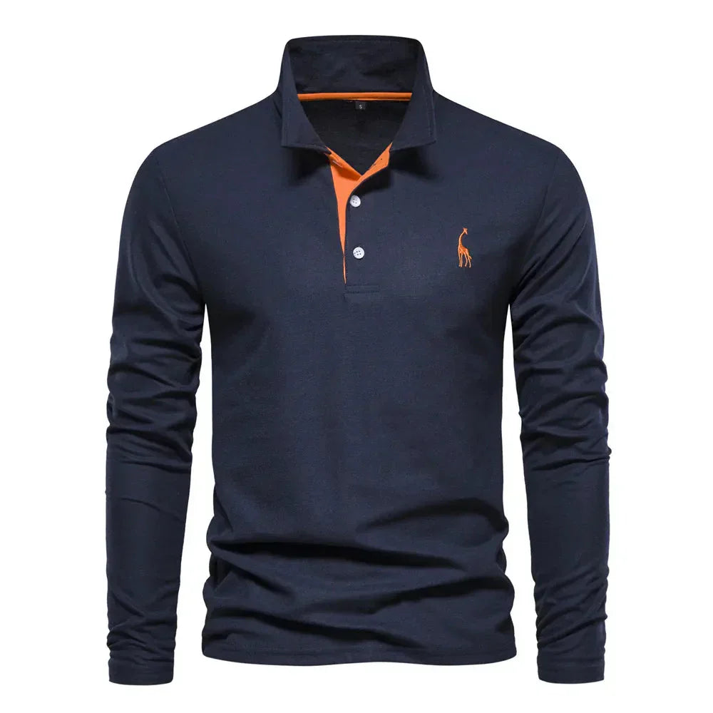 Van Elst Mode® | Polo met Lange Mouwen